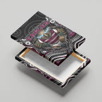 Manly Warringah Sea Eagles Canvas Wall Art The Scream of Lightning Eyes - Indigenous Dot Ripping Effect