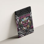 Manly Warringah Sea Eagles Canvas Wall Art The Scream of Lightning Eyes - Indigenous Dot Ripping Effect