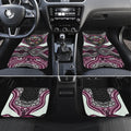 Manly Warringah Sea Eagles Car Mats The Scream of Lightning Eyes - Indigenous Dot Ripping Effect