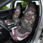 Manly Warringah Sea Eagles Car Seat Cover The Scream of Lightning Eyes - Indigenous Dot Ripping Effect