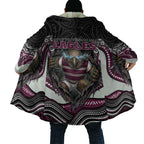 Manly Warringah Sea Eagles Cloak The Scream of Lightning Eyes - Indigenous Dot Ripping Effect