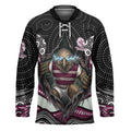 Manly Warringah Sea Eagles Hockey Jersey The Scream of Lightning Eyes - Indigenous Dot Ripping Effect