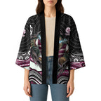 Manly Warringah Sea Eagles Kimono The Scream of Lightning Eyes - Indigenous Dot Ripping Effect