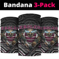 Manly Warringah Sea Eagles Neck Gaiter The Scream of Lightning Eyes - Indigenous Dot Ripping Effect