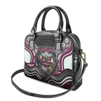 Manly Warringah Sea Eagles Shoulder Handbag The Scream of Lightning Eyes - Indigenous Dot Ripping Effect