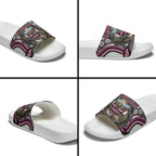 Manly Warringah Sea Eagles Slide Sandals The Scream of Lightning Eyes - Indigenous Dot Ripping Effect