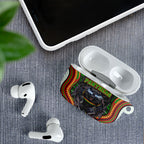 Penrith Panthers AirPods Case The Scream of Lightning Eyes - Indigenous Dot Ripping Effect