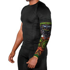 Penrith Panthers Arm Sleeves The Scream of Lightning Eyes - Indigenous Dot Ripping Effect
