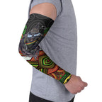 Penrith Panthers Arm Sleeves The Scream of Lightning Eyes - Indigenous Dot Ripping Effect