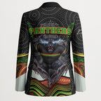 Penrith Panthers Blazer The Scream of Lightning Eyes - Indigenous Dot Ripping Effect