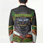 Penrith Panthers Blazer The Scream of Lightning Eyes - Indigenous Dot Ripping Effect