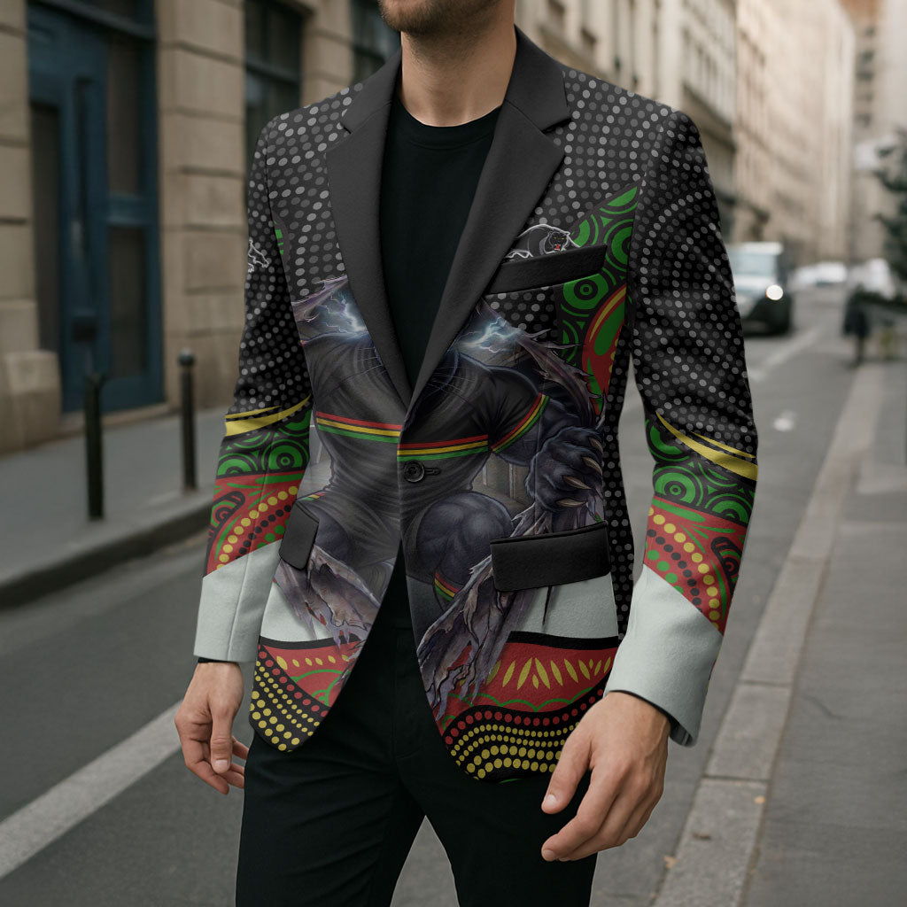 Penrith Panthers Blazer The Scream of Lightning Eyes - Indigenous Dot Ripping Effect
