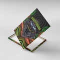 Penrith Panthers Canvas Wall Art The Scream of Lightning Eyes - Indigenous Dot Ripping Effect