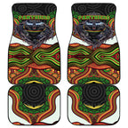 Penrith Panthers Car Mats The Scream of Lightning Eyes - Indigenous Dot Ripping Effect