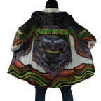 Penrith Panthers Cloak The Scream of Lightning Eyes - Indigenous Dot Ripping Effect