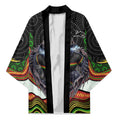 Penrith Panthers Kimono The Scream of Lightning Eyes - Indigenous Dot Ripping Effect