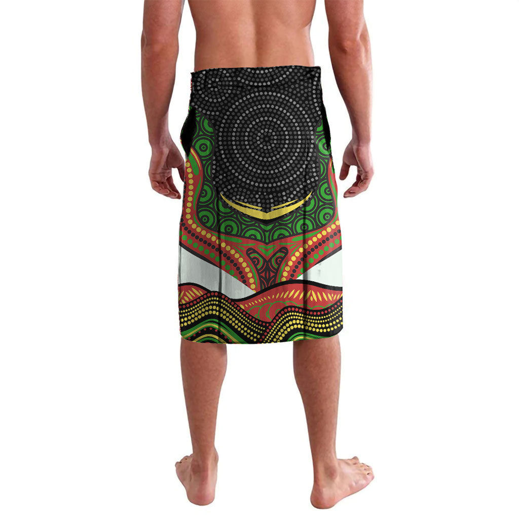 Penrith Panthers Lavalava The Scream of Lightning Eyes - Indigenous Dot Ripping Effect