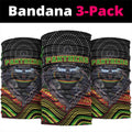Penrith Panthers Neck Gaiter The Scream of Lightning Eyes - Indigenous Dot Ripping Effect
