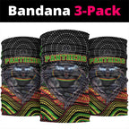 Penrith Panthers Neck Gaiter The Scream of Lightning Eyes - Indigenous Dot Ripping Effect