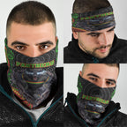 Penrith Panthers Neck Gaiter The Scream of Lightning Eyes - Indigenous Dot Ripping Effect