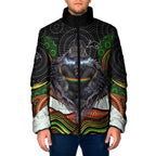 Penrith Panthers Padded Jacket The Scream of Lightning Eyes - Indigenous Dot Ripping Effect