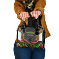 Penrith Panthers Shoulder Handbag The Scream of Lightning Eyes - Indigenous Dot Ripping Effect