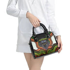 Penrith Panthers Shoulder Handbag The Scream of Lightning Eyes - Indigenous Dot Ripping Effect