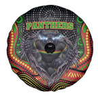 Penrith Panthers Spare Tire Cover The Scream of Lightning Eyes - Indigenous Dot Ripping Effect