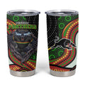 Penrith Panthers Tumbler Cup The Scream of Lightning Eyes - Indigenous Dot Ripping Effect