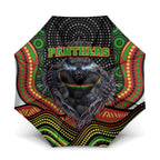 Penrith Panthers Umbrella The Scream of Lightning Eyes - Indigenous Dot Ripping Effect