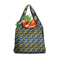 Parramatta Eels Grocery Bag Tropical Hibiscus Floral Seamless Rugby Mascot