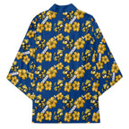 Parramatta Eels Kimono Tropical Hibiscus Floral Seamless Rugby Mascot
