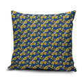 Parramatta Eels Pillow Cover Tropical Hibiscus Floral Seamless Rugby Mascot