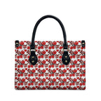 St. George Illawarra Dragons Leather Bag Tropical Hibiscus Floral Seamless Rugby Mascot