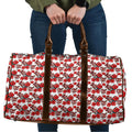 St. George Illawarra Dragons Travel Bag Tropical Hibiscus Floral Seamless Rugby Mascot