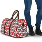 St. George Illawarra Dragons Travel Bag Tropical Hibiscus Floral Seamless Rugby Mascot