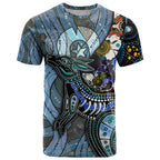Kangaroo Aboriginal Pattern Dot Art T Shirt