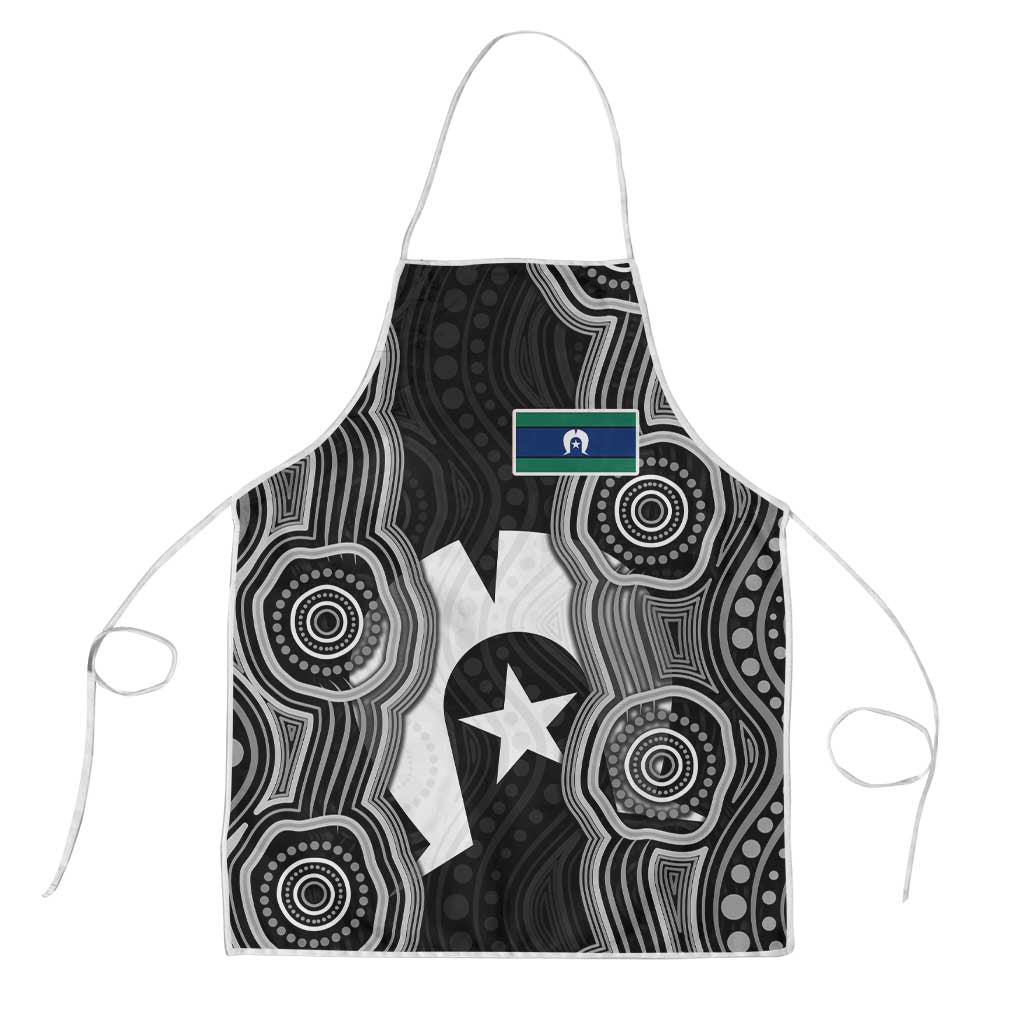 Torres Strait Islander Apron Flag Feather Headdress Indigenous Dotwork Tribal Art