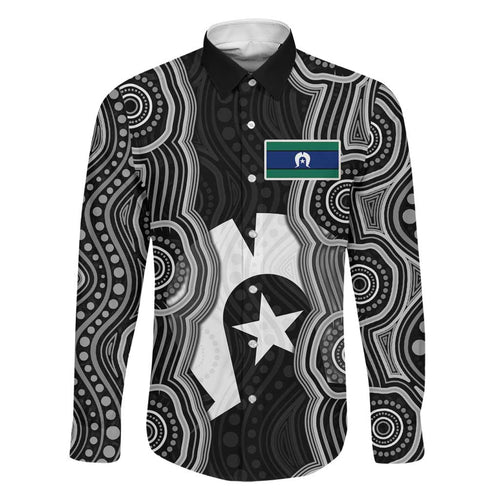 Torres Strait Islander Family Matching Mermaid Dress and Hawaiian Shirt Flag Feather Headdress Indigenous Dotwork Tribal Art