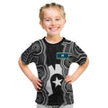 Torres Strait Islander Kid T Shirt Flag Feather Headdress Indigenous Dotwork Tribal Art