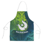 Torres Strait Islands Apron Vibrant Polynesian Tribal Pattern Art