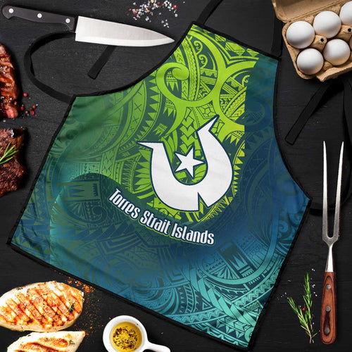 Torres Strait Islands Apron Vibrant Polynesian Tribal Pattern Art