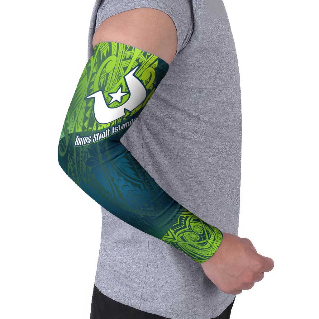 Torres Strait Islands Arm Sleeves Vibrant Polynesian Tribal Pattern Art