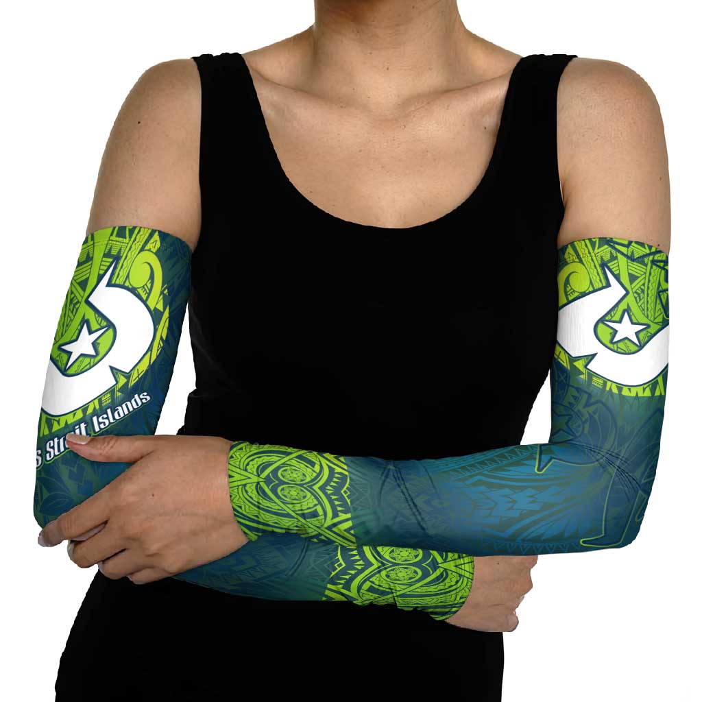Torres Strait Islands Arm Sleeves Vibrant Polynesian Tribal Pattern Art