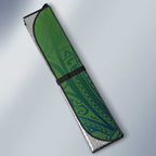 Torres Strait Islands Auto Sun Shade Vibrant Polynesian Tribal Pattern Art