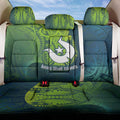 Torres Strait Islands Back Car Seat Cover Vibrant Polynesian Tribal Pattern Art