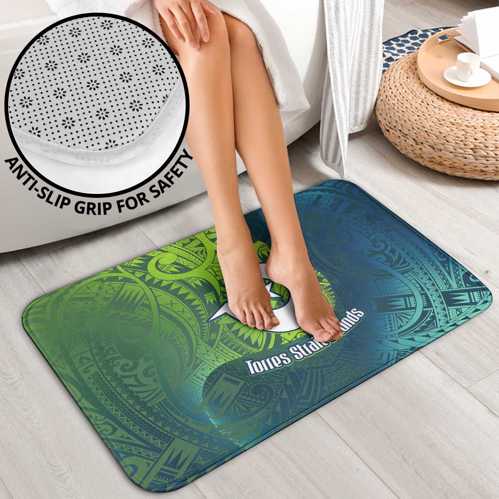 Torres Strait Islands Bathroom Set Vibrant Polynesian Tribal Pattern Art