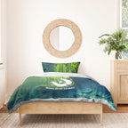 Torres Strait Islands Bedding Set Vibrant Polynesian Tribal Pattern Art