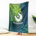 Torres Strait Islands Blanket Vibrant Polynesian Tribal Pattern Art