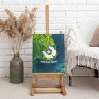 Torres Strait Islands Canvas Wall Art Vibrant Polynesian Tribal Pattern Art